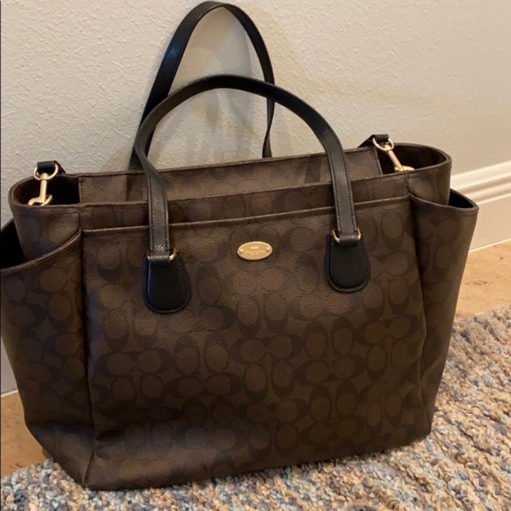 Coach diaper bag